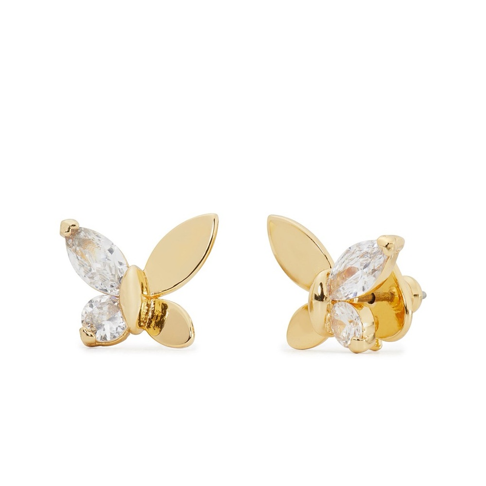 kate spade Gold Butterfly Earrings
